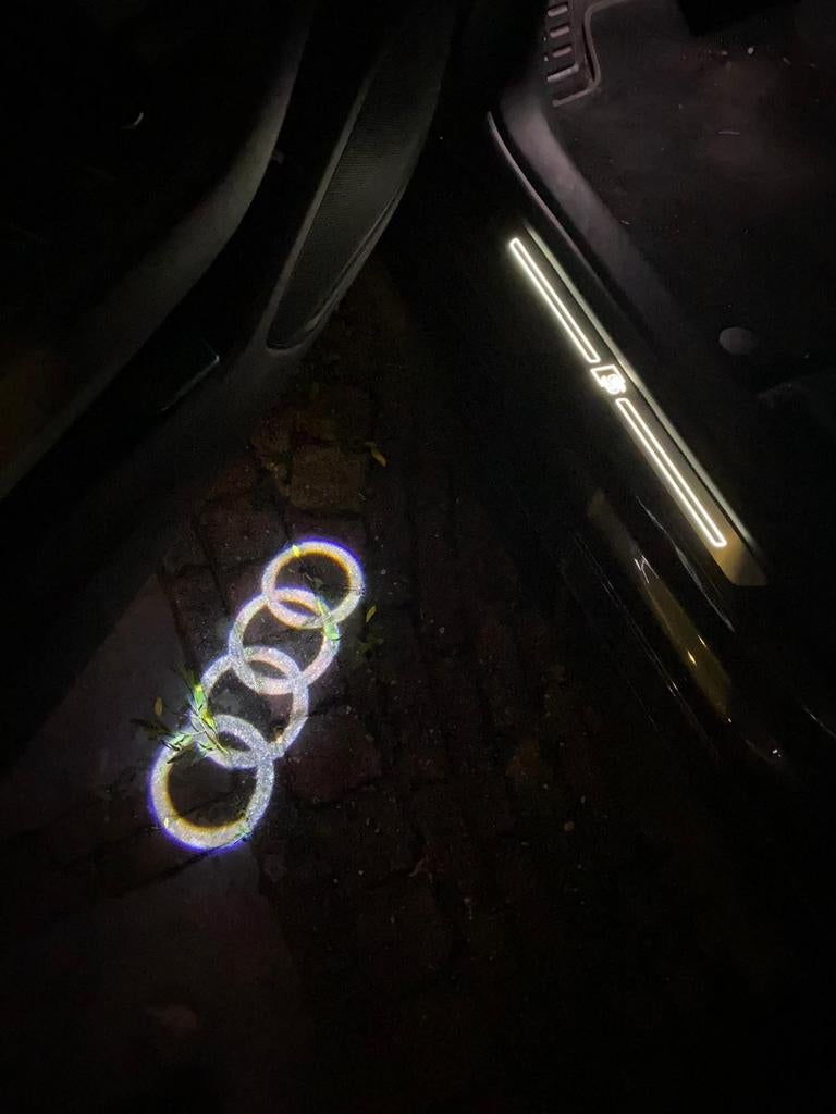 Audi logo led instapverlichting nieuw, Ophalen of Verzenden