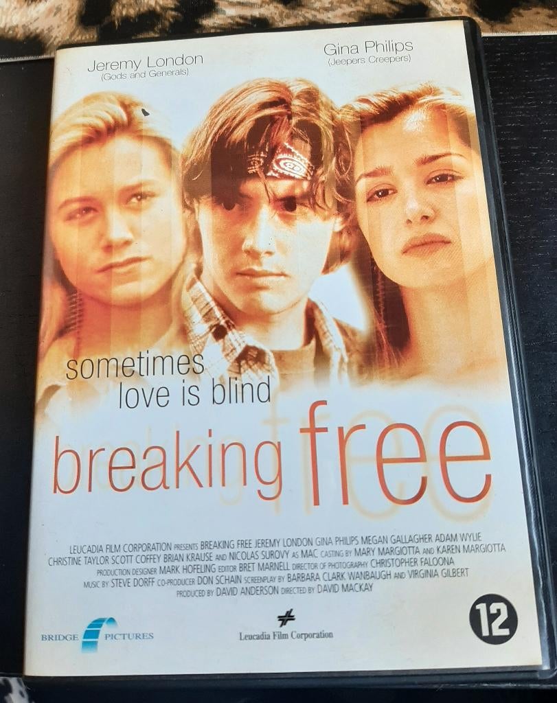 DVD Breaking free, sometimes love is not blind, Vanaf 12 jaar, Ophalen of Verzenden, Zo goed als nieuw, Drama