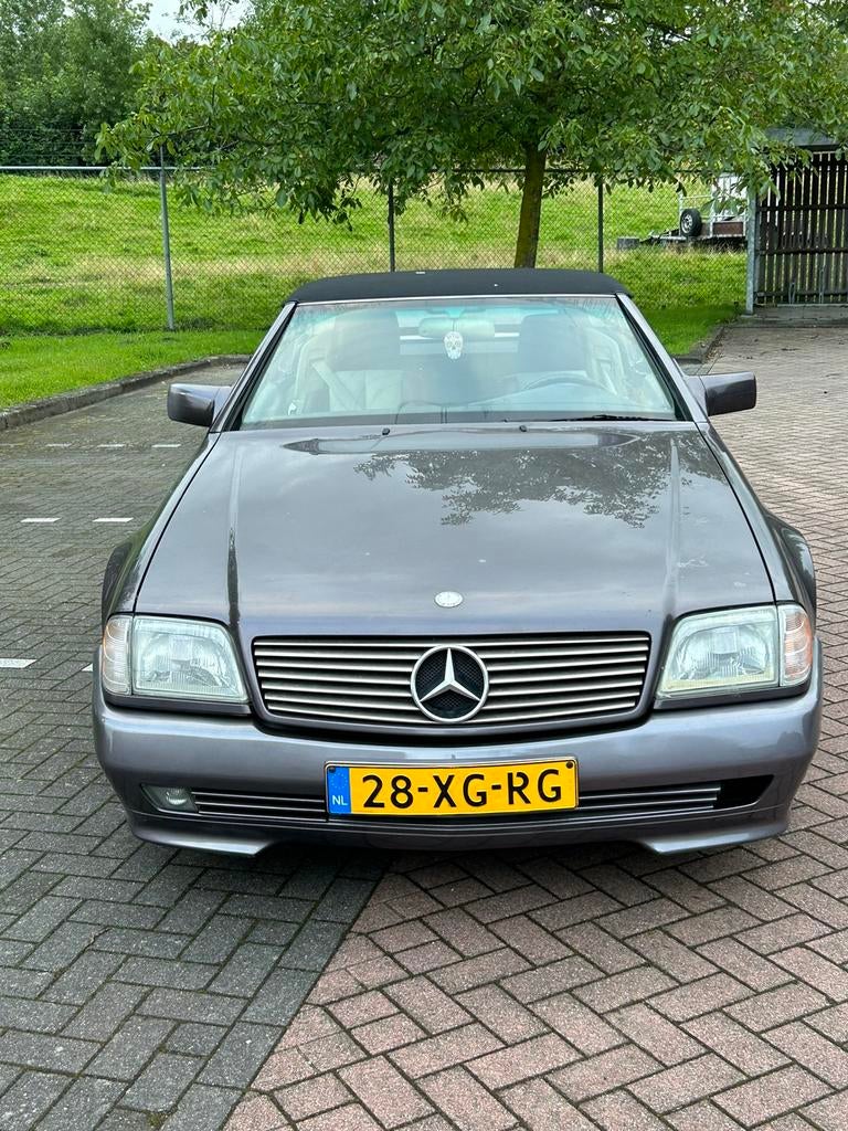 Mercedes sl 300 1993 zeer mooie auto, Auto's, Automaat, Achterwielaandrijving, Cabriolet, Leder