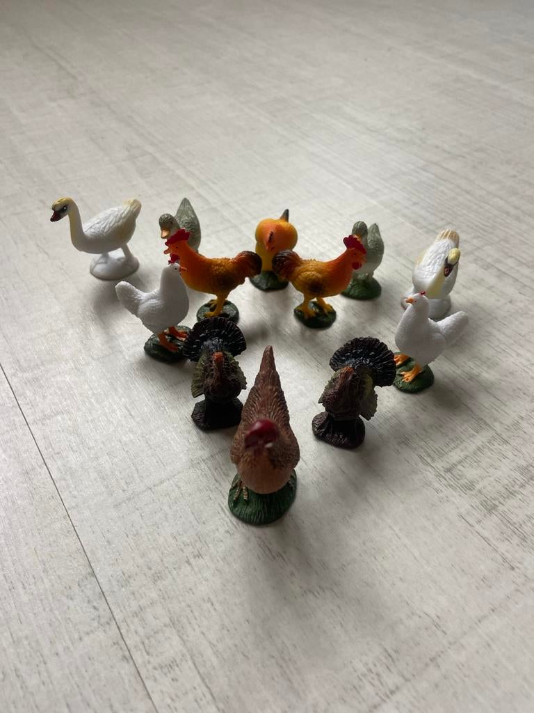 Speelgoed kippen, Ophalen of Verzenden, Zo goed als nieuw, Boerderijdier, Beeldje of Figuurtje