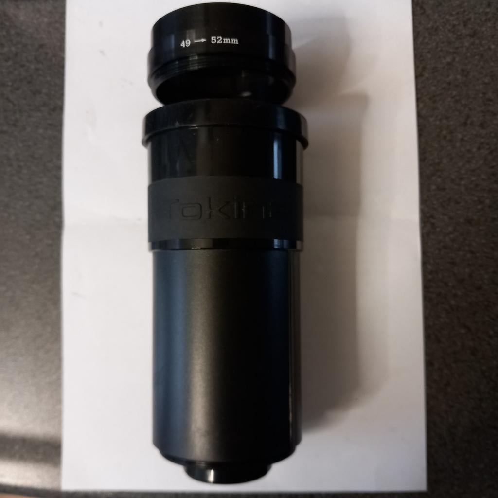 Lens tokina, Ophalen