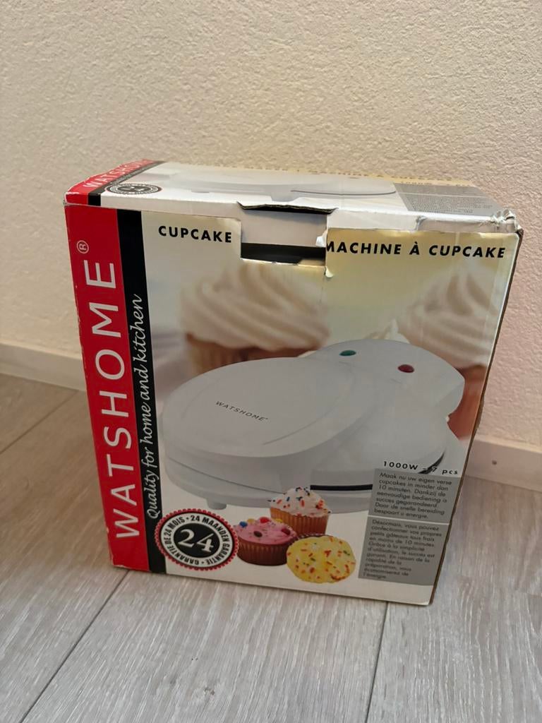 Watshome cupcakemachine (nieuw in doos), Ophalen of Verzenden, Nieuw