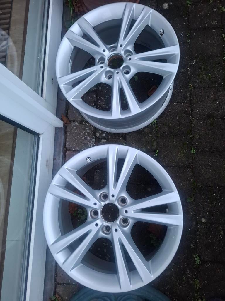 2x 17 inch lichtmetalen velgen, Ophalen of Verzenden, Gebruikt, 17 inch, Velg(en)