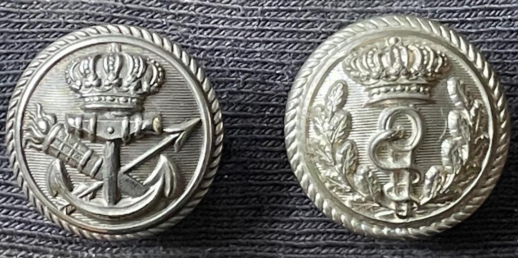 Gezocht gevraagd knopen uniform marine  MSD  apotheker, Verzenden, Marine, Nederland, Kleding of Schoenen