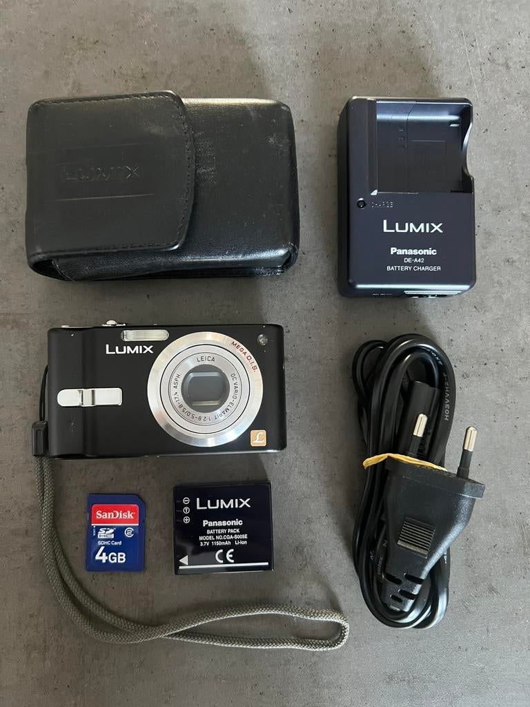 Panasonic Lumix DMC-FX10 digitale camera, Gebruikt, Ophalen of Verzenden, Overige Merken, Minder dan 4 keer