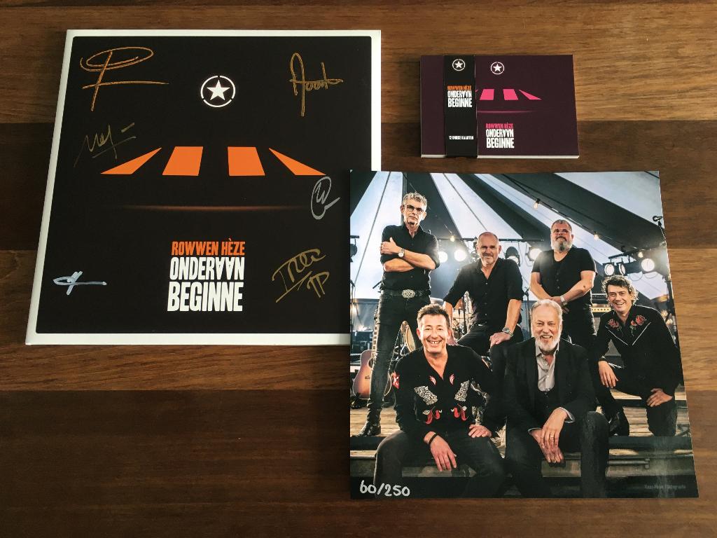 Vinyl LP Rowwen Heze Onderaan Beginne GESIGNEERD + EXTRAS, Cd's en Dvd's, Vinyl | Nederlandstalig, Ophalen of Verzenden, Nieuw in verpakking