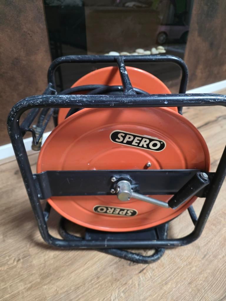 Gebruikte Luchtslanghaspel Spero+/- 30m, Ophalen, Gebruikt, Overige typen