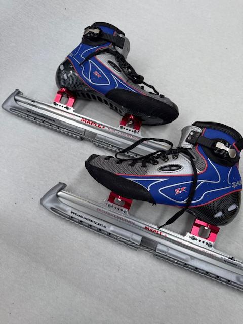 Zandstra shorttrackschaats maat 44, Ophalen, Zandstra, Overige typen, Zo goed als nieuw