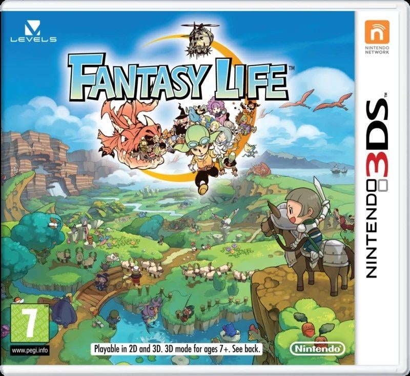 Fantasy Life Nintendo 3DS Spel, Spelcomputers en Games, Games | Nintendo 2DS en 3DS, 1 speler, Ophalen of Verzenden, Zo goed als nieuw
