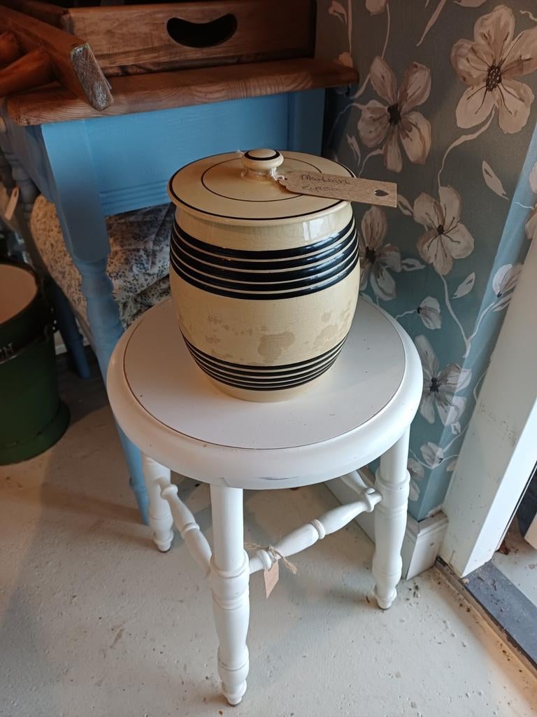 Petrus Regout Voorraad Pot, Ophalen of Verzenden