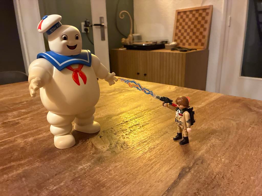 PLAYMOBIL Ghostbusters Stay Puft (niet compleet), Ophalen of Verzenden, Gebruikt, Overige typen, Film of Tv