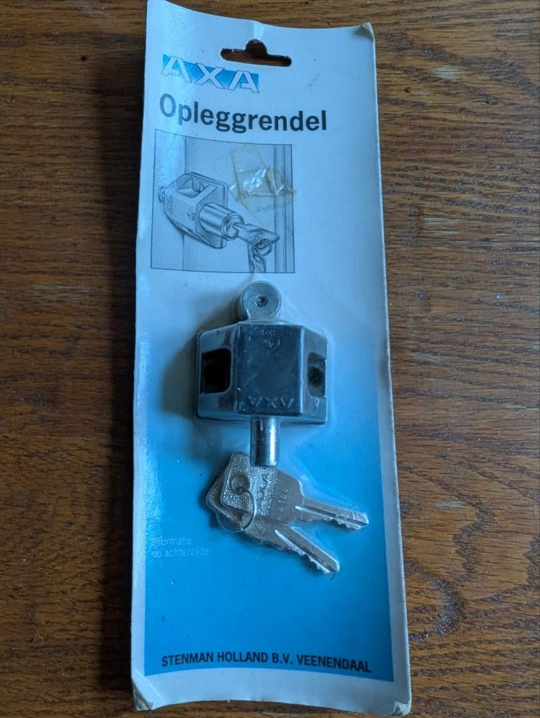 Opleggrendel Axa, Ophalen of Verzenden, Nieuw, Rvs, Slot