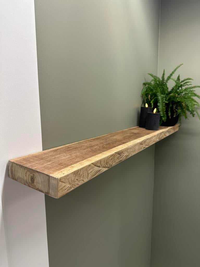 Wandplank Teak MEGA AANBIEDING!, Ophalen, Minder dan 25 mm, Zo goed als nieuw, Plank