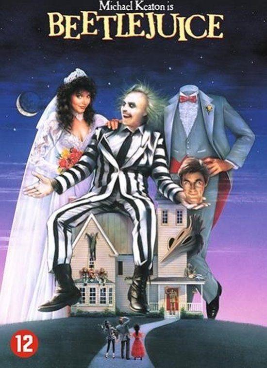 Beetlejuice (1988) DVD Michael Keaton - Tim Burton CLASSIC, Science Fiction en Fantasy, Ophalen of Verzenden, Zo goed als nieuw