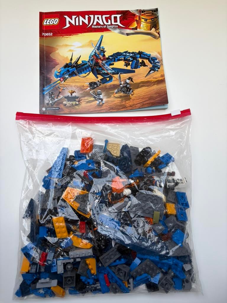 Lego 70652 Ninjago Stormbringer, Kinderen en Baby's, Speelgoed | Duplo en Lego, Ophalen of Verzenden, Zo goed als nieuw, Complete set