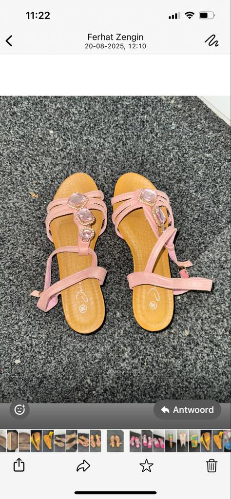 Leuke sandalen maat 38, Kleding | Dames, Schoenen, Zo goed als nieuw, Roze, Sandalen of Muiltjes, Ophalen of Verzenden