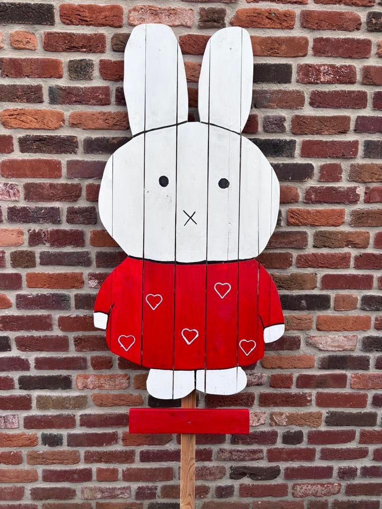 Geboortebord Nijntje, Kinderen en Baby's, Kraamcadeaus en Geboorteborden, Ophalen of Verzenden, Zo goed als nieuw