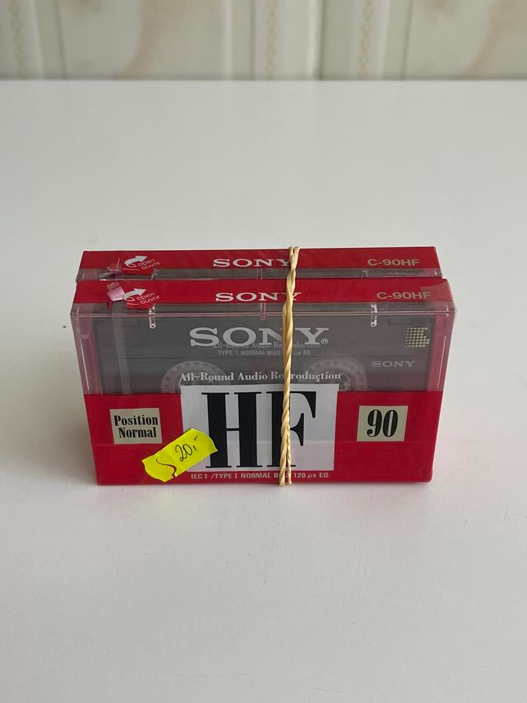 Sony HF 90, Ophalen of Verzenden, Zo goed als nieuw, Overige genres, 2 t/m 25 bandjes