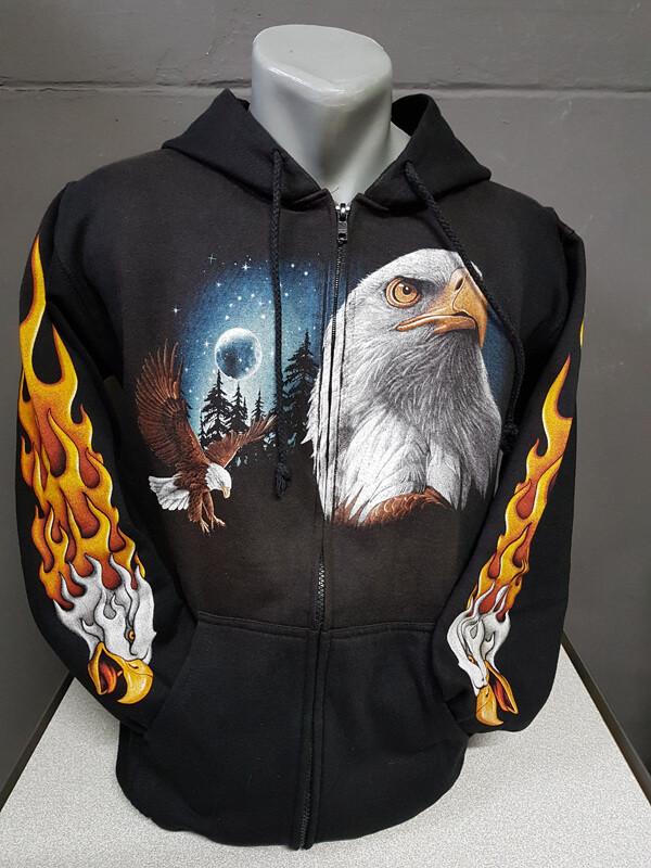 Zwart vest, Adelaar, printvest, Kleding | Heren, Ophalen of Verzenden, Nieuw, Overige maten, Zwart