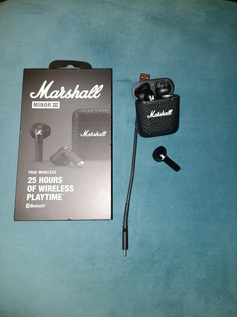 Marshall Minor III Draadloze Oordopjes - Nieuwstaat, Ophalen, Zo goed als nieuw, Overige merken, Draadloos