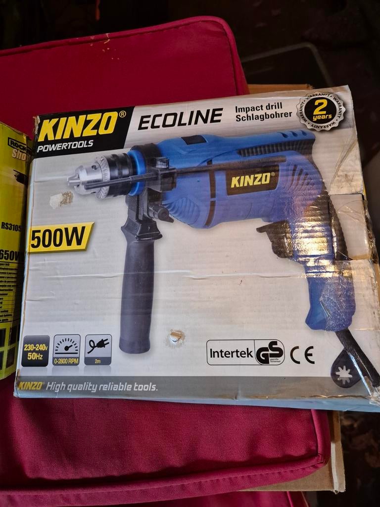 Kinzo boormachine, Ophalen of Verzenden, Nieuw, Boormachine