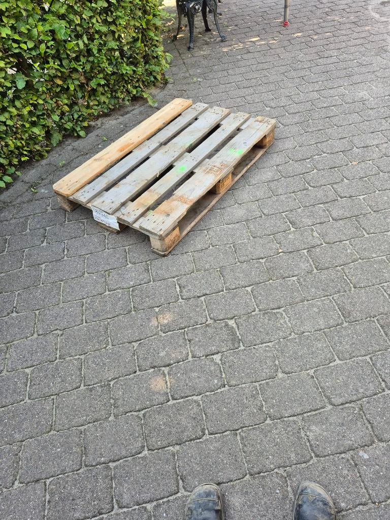 Euro pallet - jong gebruikt, Ophalen, Gebruikt, 100 cm of meer, 60 cm of meer