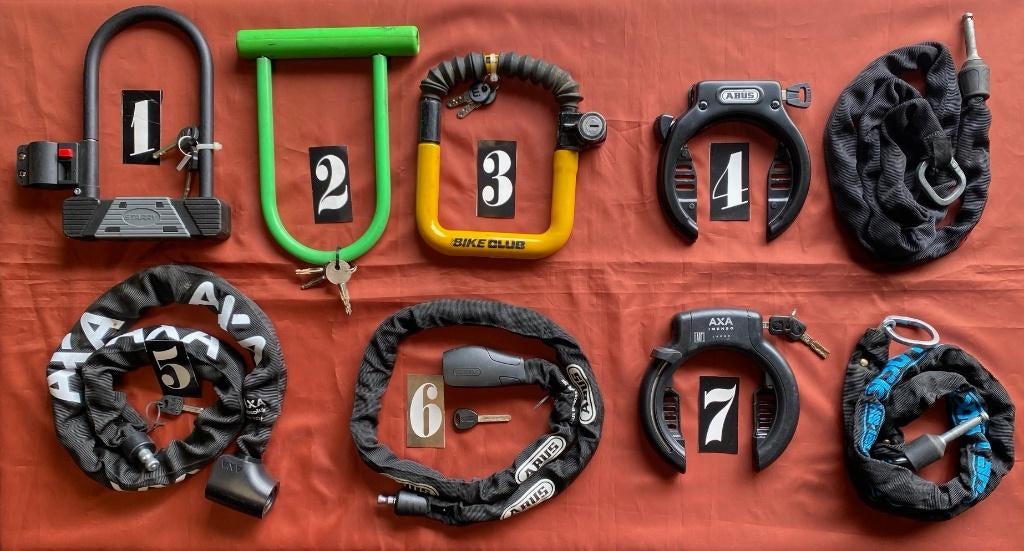 fiets beugel- insteek- vaste sloten, Ophalen, Nieuw