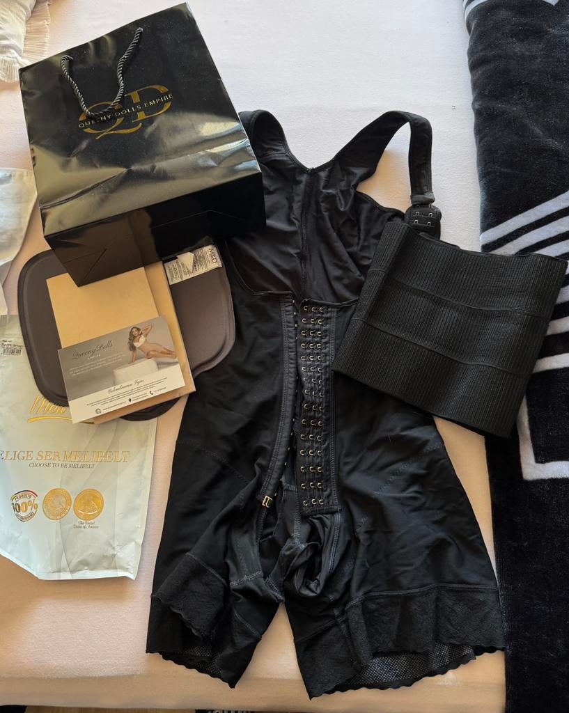 Faja stage 2 zwart xl 3 42, Ophalen of Verzenden, Zo goed als nieuw, Maat 42/44 (L), Zwart