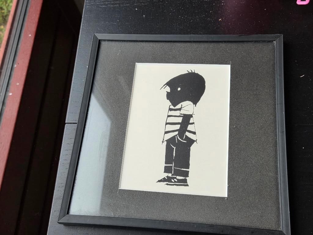 schilderij jip van janneke, Kinderen en Baby's, Kinderkamer | Inrichting en Decoratie, Ophalen, Zo goed als nieuw, Wanddecoratie