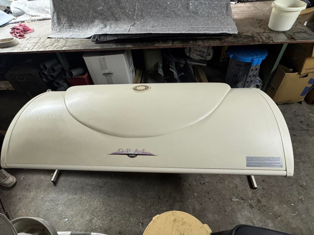 Hapro Opal zonnehemel - 12 lampen, Ophalen of Verzenden, Refurbished, Zonnebank enkelzijdig, 10 tot 15 lampen