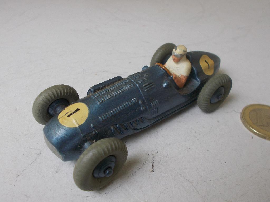 1953 Dinky Toys 23K TALBOT LAGO (Opgeknapt) + DRIVER! (-C-), Ophalen of Verzenden, Gebruikt, Auto, Dinky Toys