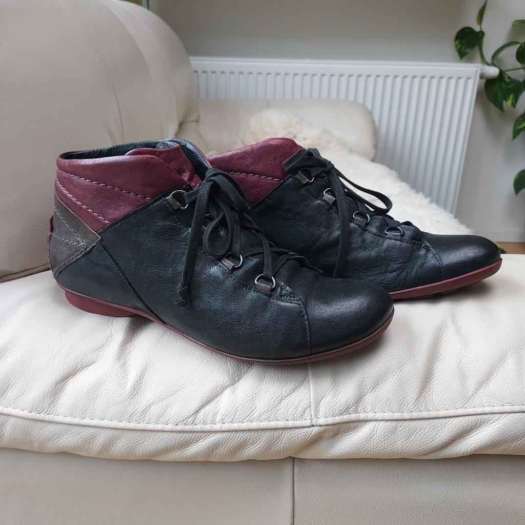 Think dames schoenen, zwart/bordeau rood, 41, Think!, Ophalen of Verzenden, Gedragen