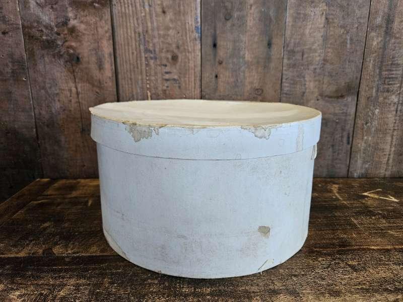 oude franse hoedendoos ``WOONWINKEL RUSTIEK``, Ophalen of Verzenden