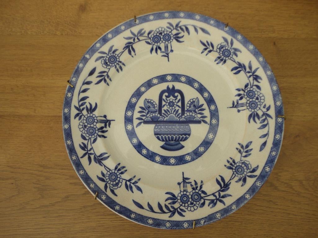 Mooi gaaf sierbord - wandbord vermoedelijk Minton England, Ophalen of Verzenden