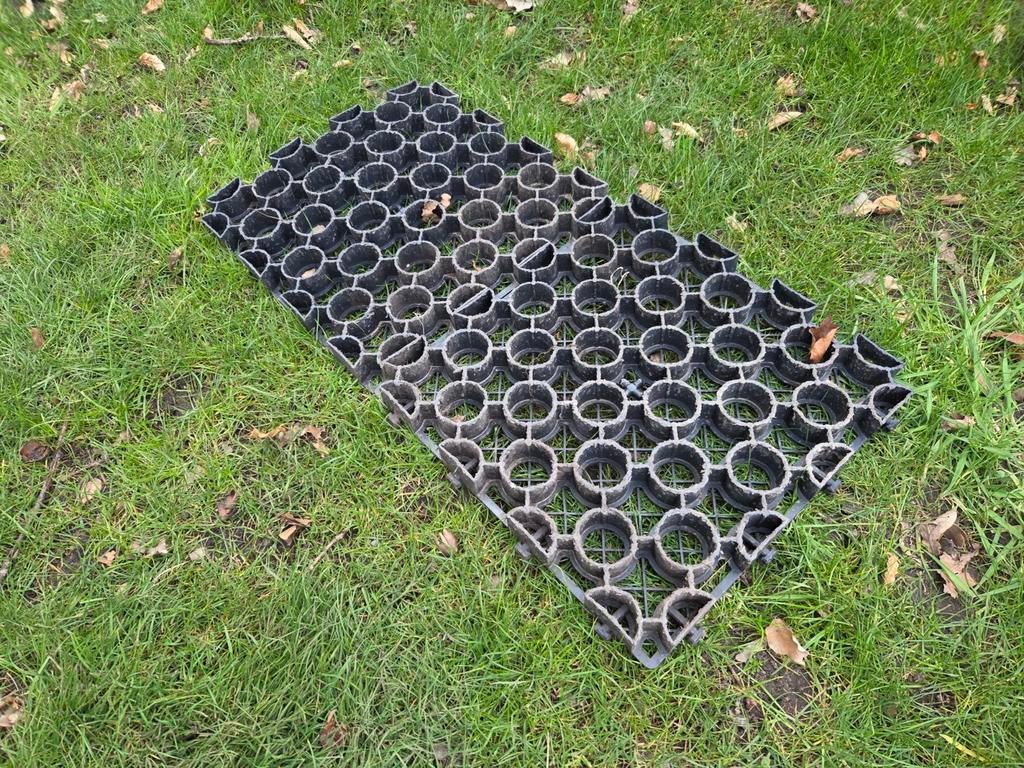 Grindrooster tegel 33stuks 40x40cm splitrooster, Ophalen, Gebruikt