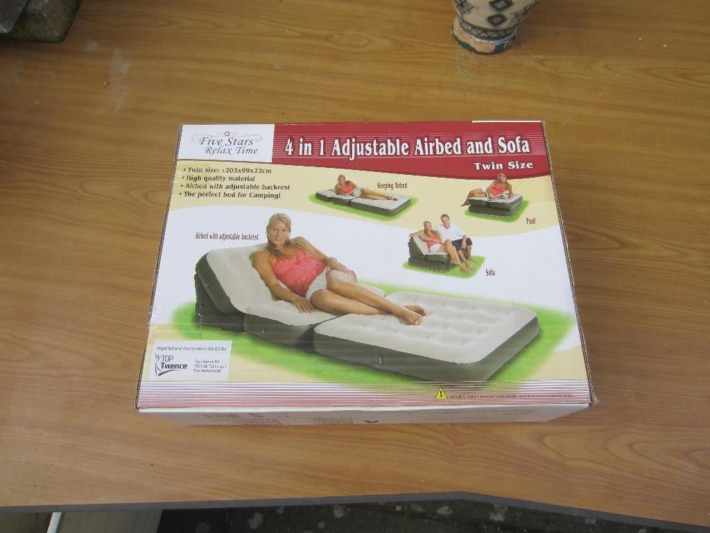 opblaasbaar bed, Ophalen of Verzenden, Nieuw, 1-persoons