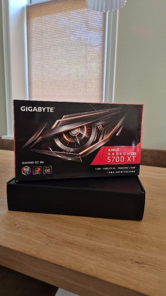 AMD Radeon RX 5700 XT Gigabyte Windforce 8GB, AMD, GDDR6, PCI-Express 4, Ophalen of Verzenden