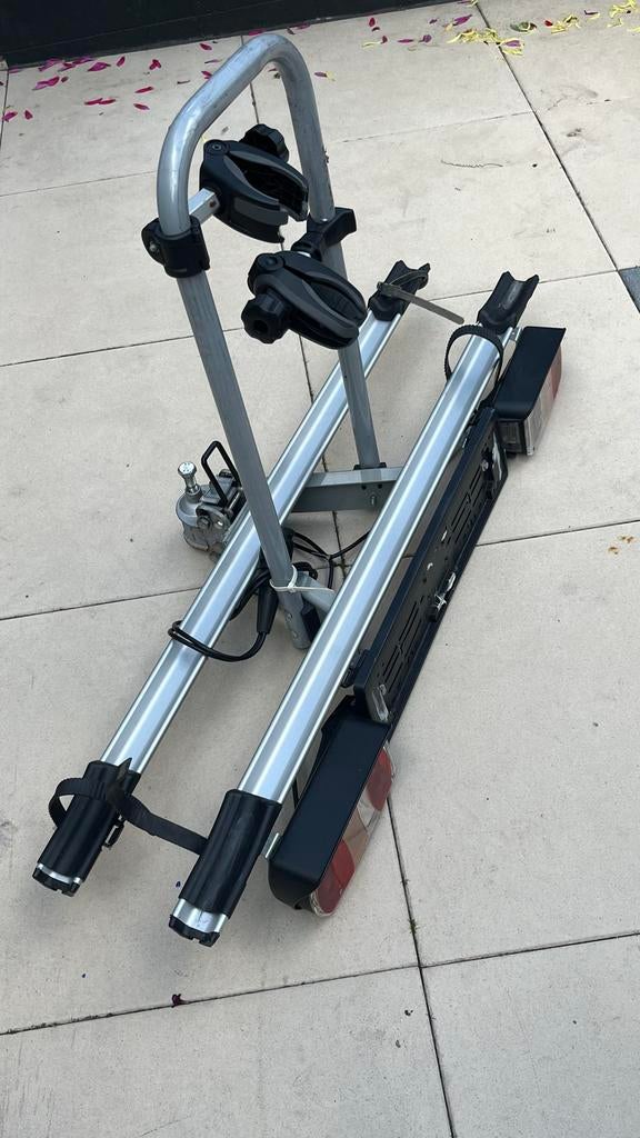 Fietsendrager voor trekhaak - Gebruikt, Ophalen, 2 fietsen, Gebruikt, Trekhaakdrager