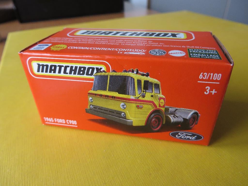 Matchbox Ford C900 SHELL Truck, Ophalen of Verzenden, Nieuw, Bus of Vrachtwagen