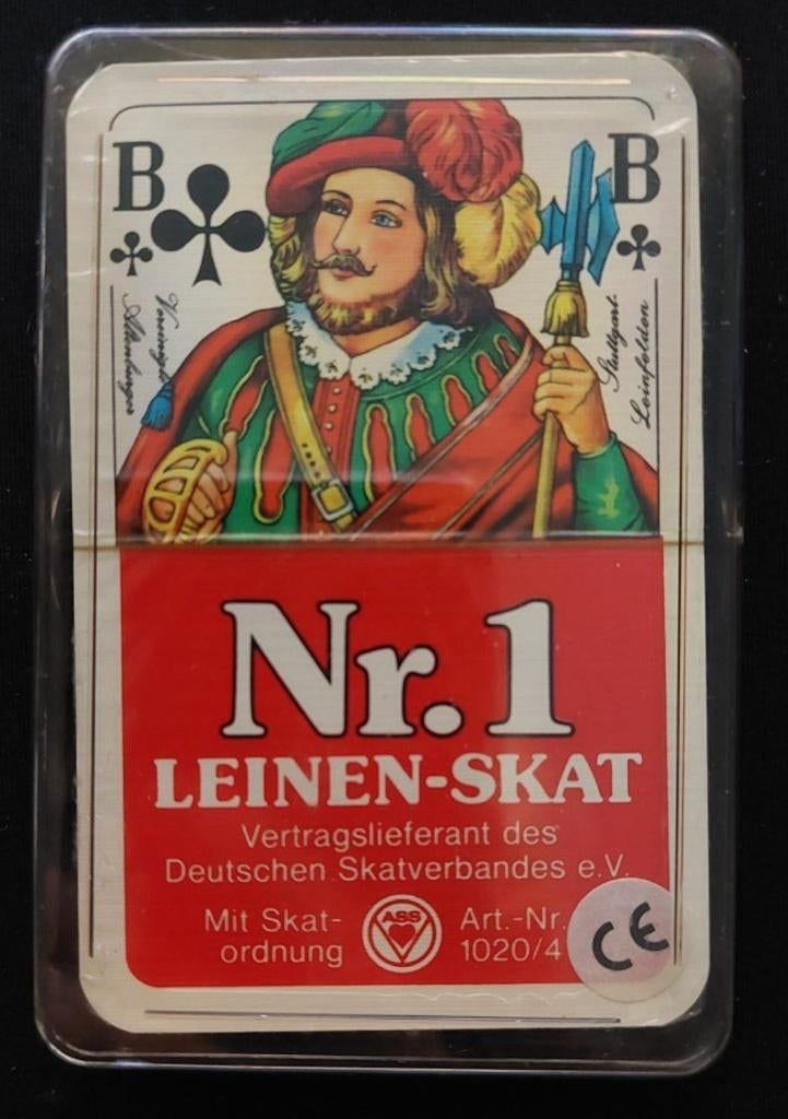 Nr.1 Leinen-skat speelkaarten, Ophalen, Nieuw, Speelkaart(en)