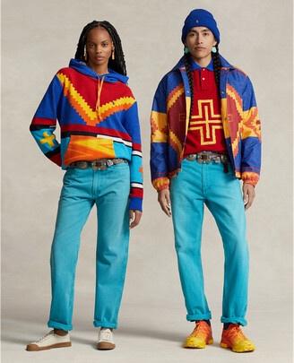 Ralph Lauren Garment-dyed PRL x Naiomi Glasses Turquois 32, Zo goed als nieuw, Verzenden, Blauw, Ralph Lauren