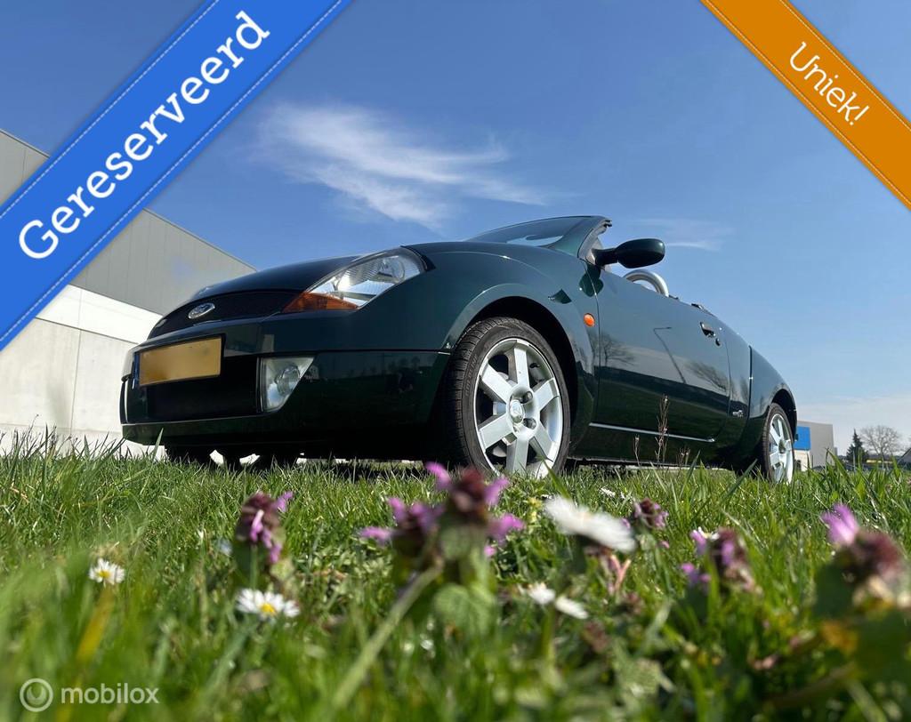 Ford Streetka 1.6 CABRIO AIRCO 103620 KM, Gebruikt, 1600 cc, Leder, Bedrijf