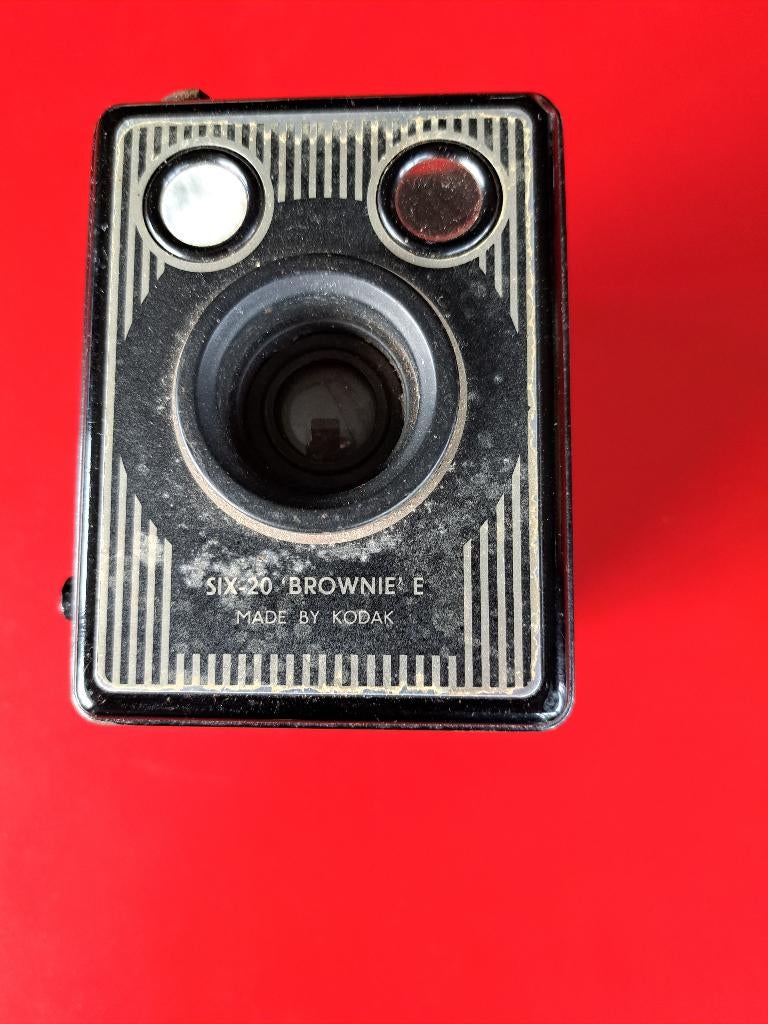 Kodak six 20 "brownie" E - "zeepkistje", Ophalen, 1940 tot 1960, Fototoestel