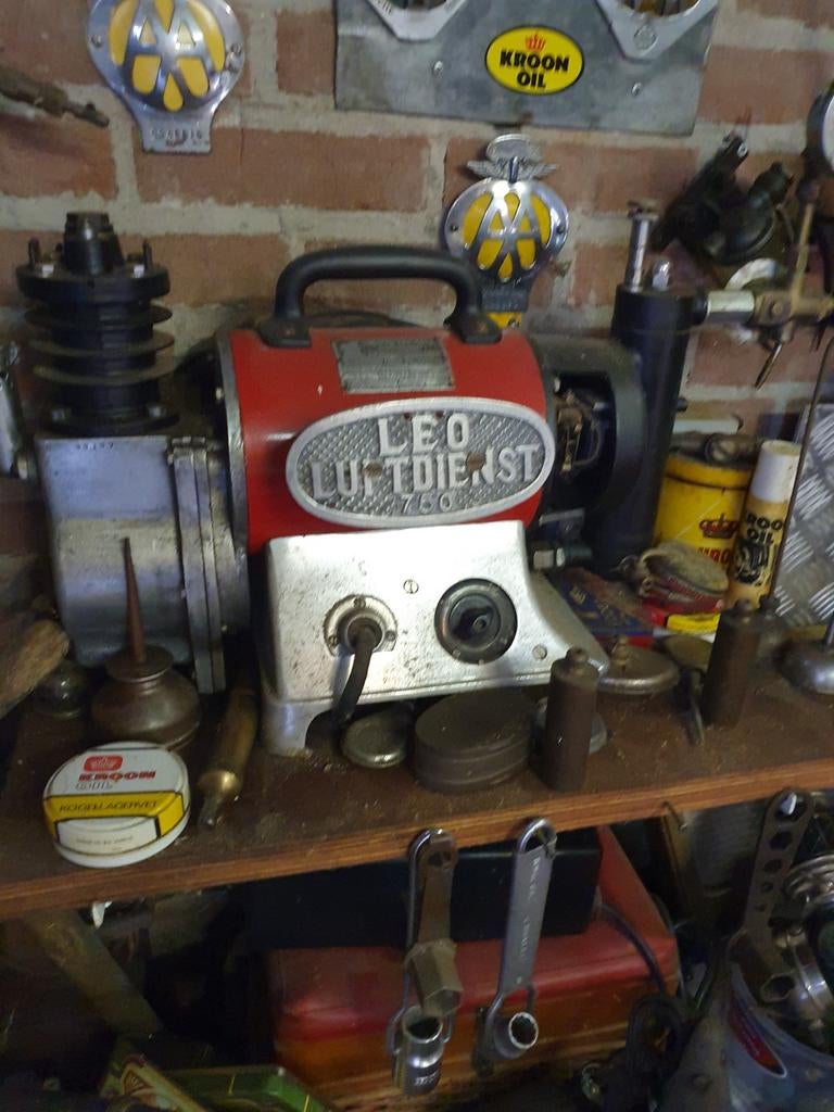 Vintage LEO Luchtdienst 750 Compressor, Ophalen of Verzenden