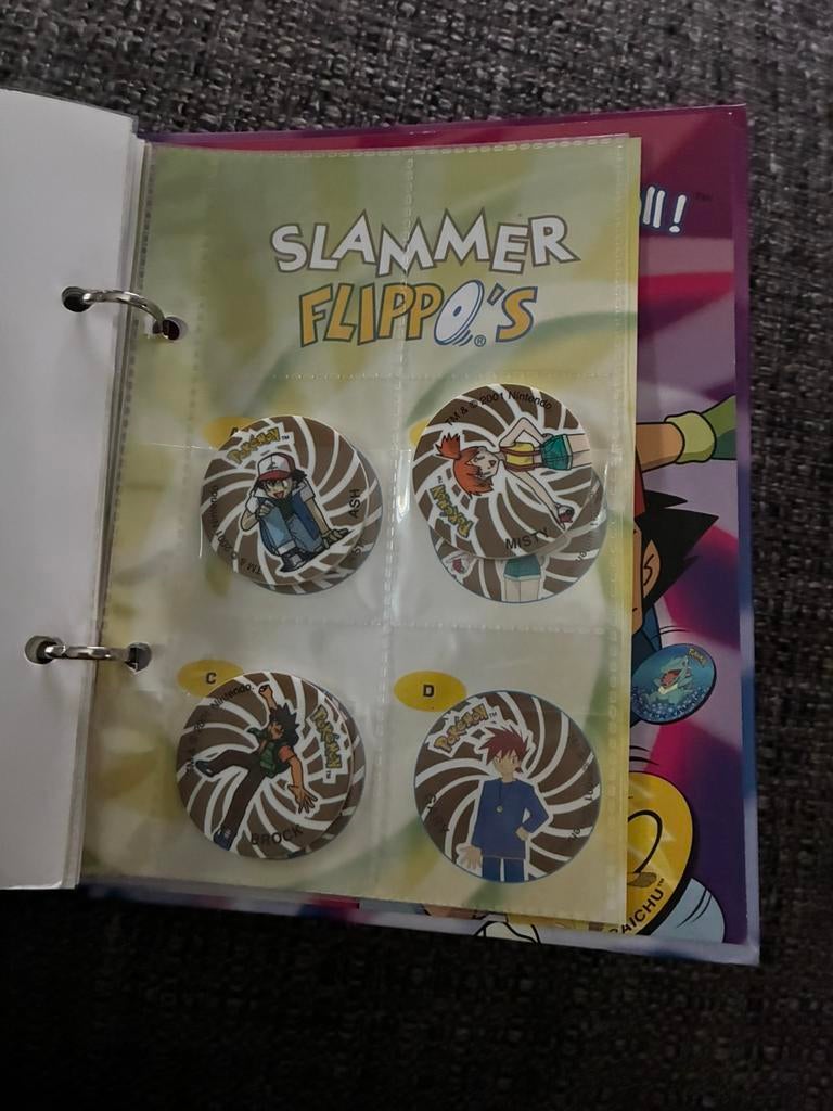 Pokemon Flippo’s bijna compleet album, Verzamelen, Ophalen of Verzenden, Verzameling, Met verzamelmap(pen)