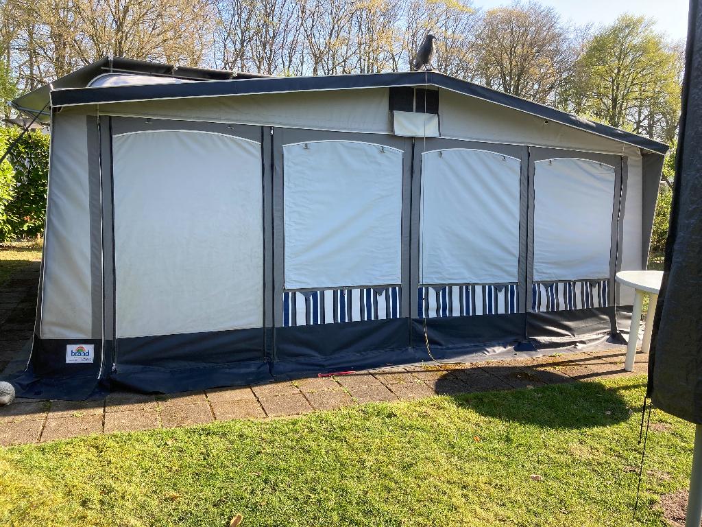 4-seizoenen Voortent BRAND Pallazo 280 maat 12, Caravans en Kamperen, Ophalen, Gebruikt, Tot en met 4