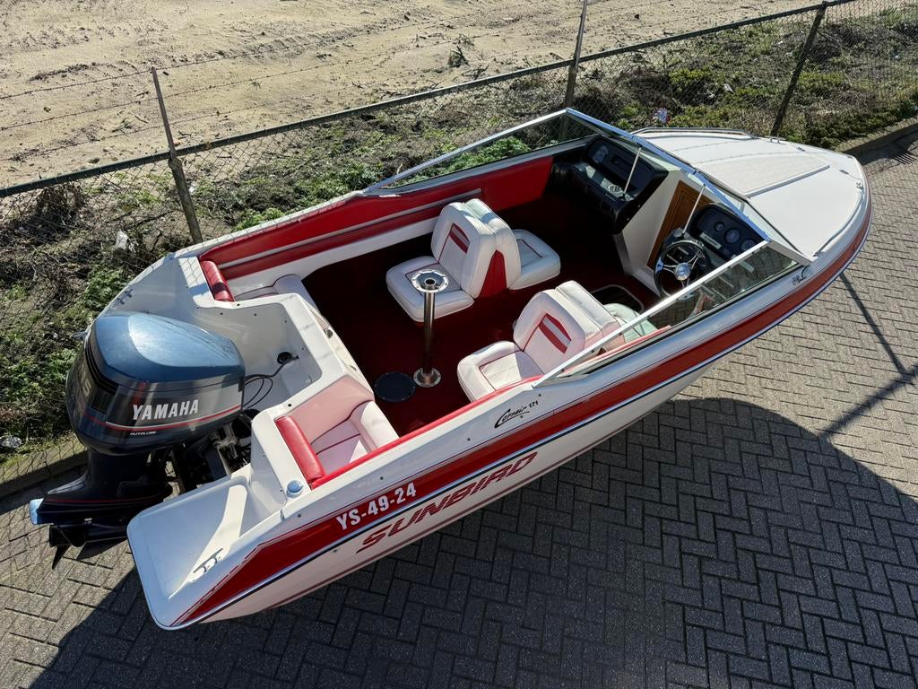 Sunbird Corsair 171 speedboot / 115pk Yamaha, Watersport en Boten, 70 tot 120 pk, Ophalen of Verzenden, Zo goed als nieuw, 3 tot 6 meter