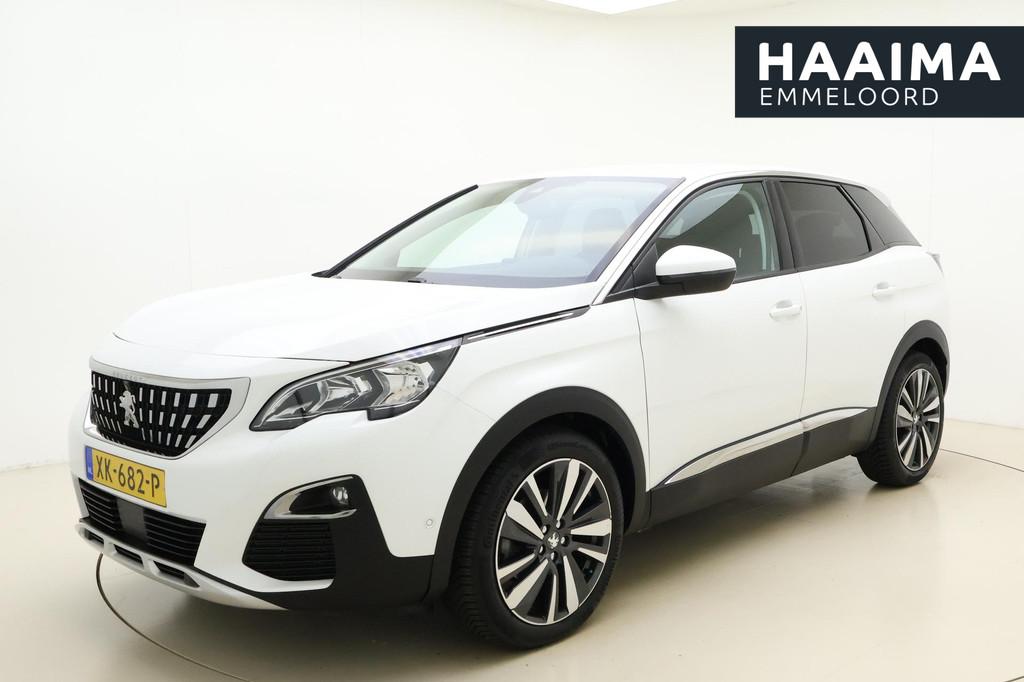 Peugeot 3008 1.2 PureTech 130pk Allure | Automaat | Lederen, Gebruikt, 1199 cc, Wit, Bedrijf