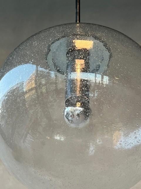 Peill & Putzler hanglamp vintage design bollamp jaren 70, Gebruikt, Peill & Putzler, Vintage, Ophalen of Verzenden