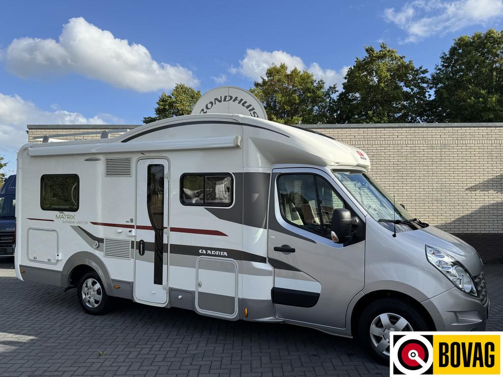 Adria Matrix Supreme M 657SF 150 pk Euro5 Renault Master *Ui, Caravans en Kamperen, Campers, Ringverwarming, Bedrijf, Adria, Rondhuis Campers & Auto's
